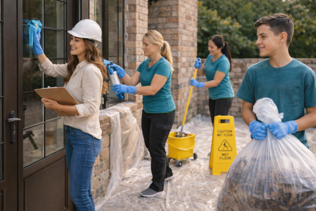How Will the Contractor Protect and Clean the Property? 