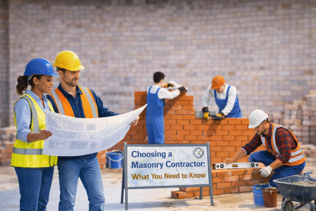 Signs of a Reliable Masonry Contractor