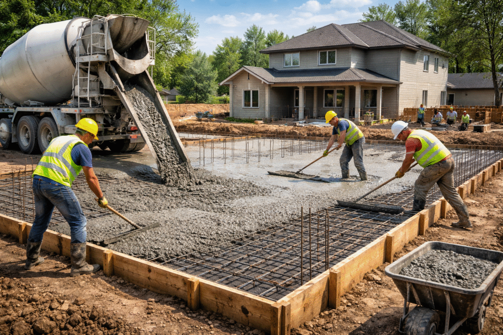 What Concrete Means in Residential Construction