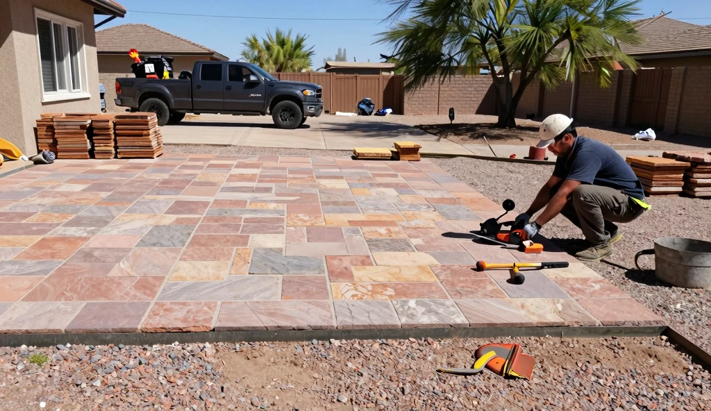Flagstone Patio Cost in Tucson: Honest Numbers